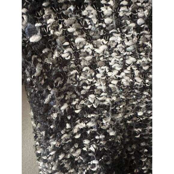 Charming Charlie Sweater Women's Small Gray Chunky Knit Winter Cozy Marled - Picture 3 of 5